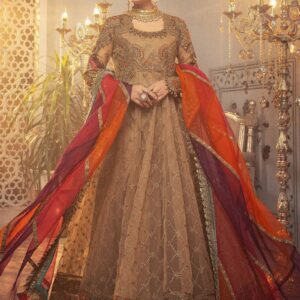 BRAND:*MARIA.B* organza embroidered maxi