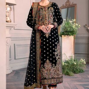 Brand :JAZMIN Velvet fully heavy alternet embroidered spengle work