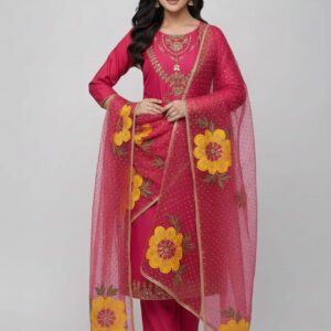 Organza Party Wear Handmade Luxury