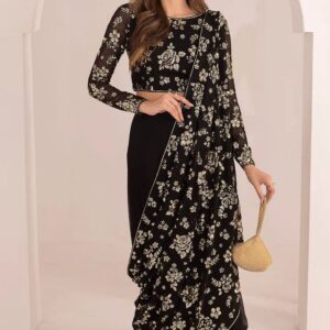 BIGGEST SALE OFFER ✓ JAZMIN Chiffon Saree with Embroidered Sequins