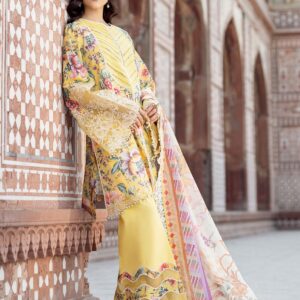 Bin Ilyas Lawn Volume New Arrival Fabric Fine Quality Airjet 90 88 Lawn 3pc
