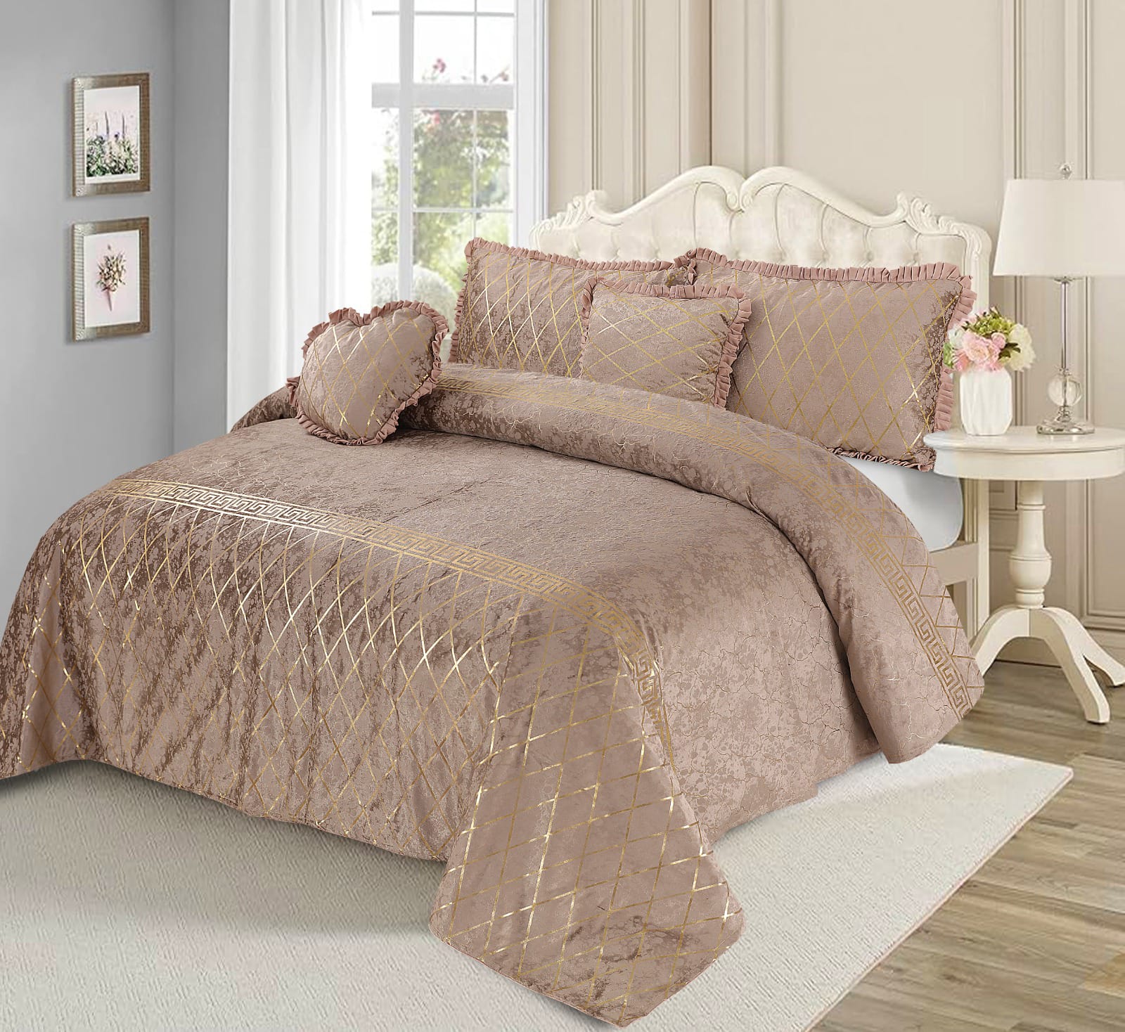 *Mardian 5pc Soft Velvet Bedsheets* - Image 9