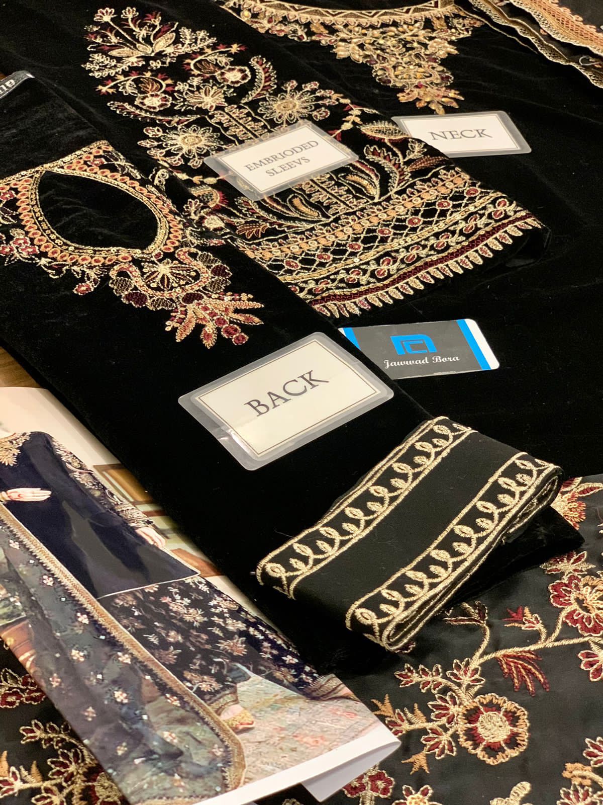 Brand :Baroque Jazmin Velvet Wedding Collection - Image 5