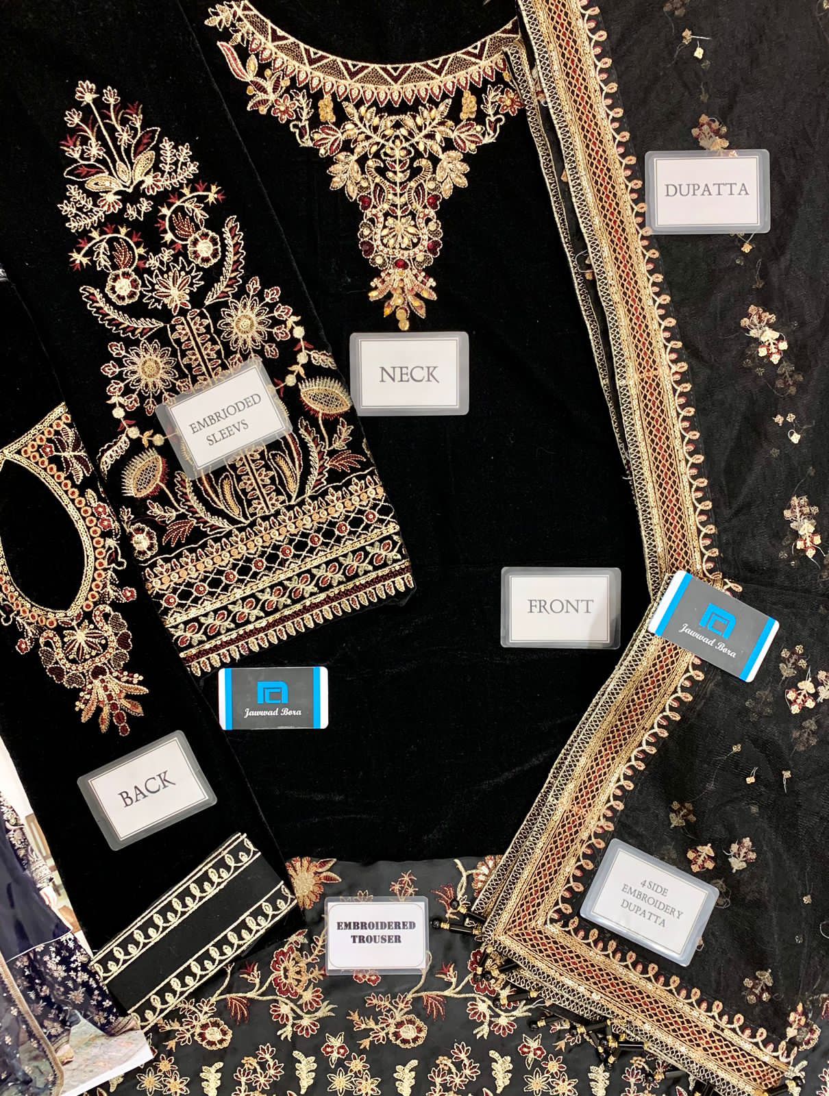 Brand :Baroque Jazmin Velvet Wedding Collection - Image 6