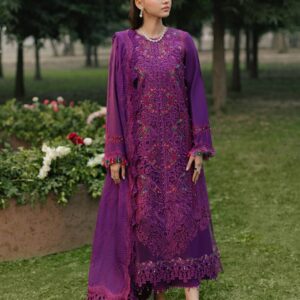 BRAND:BIN ILYAS chikankari embriodered lawn cotton luxury