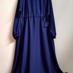Abaya In Different Colours With Inner Belt blue black mhroon